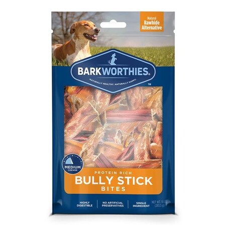 Barkworthies Barkworthies 840139113253 16 oz Bag Bully Bites Dog Treats 840139113253
